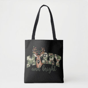 Tote Bag Camo Cerf Joyeux Et Lumineux Arc Extérieur Campagn