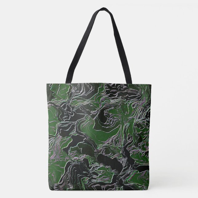 Tote Bag Camo Vert (Devant)