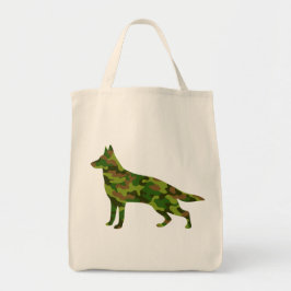 Tote Bag Camouflage vert de l'armée allemande Shepard