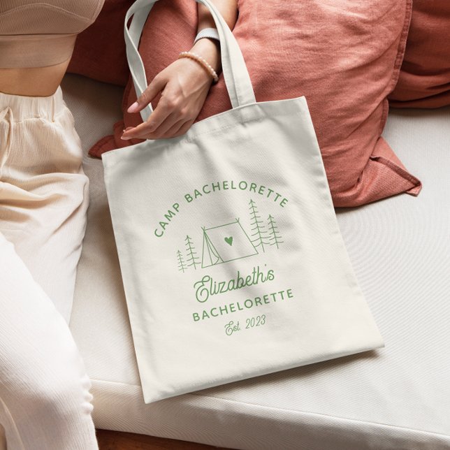Tote Bag Camp Bachelorette Mountain Faveur (Créateur téléchargé)