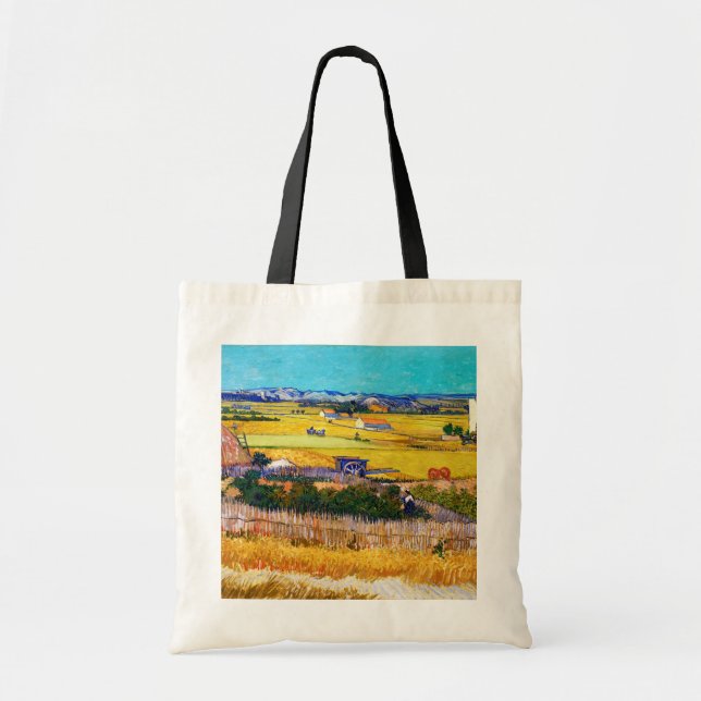 Tote Bag Campagne d'automne, Van Gogh (Devant)