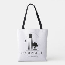 Campbell Californie fourre-tout à double face
