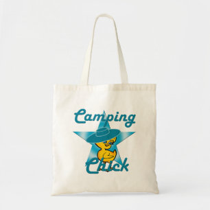 Tote Bag Camping Chick #7