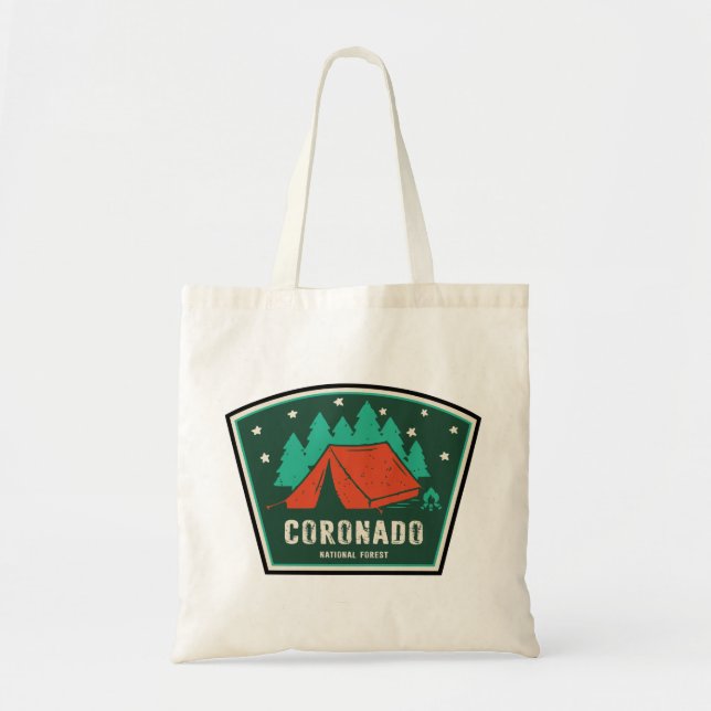 Tote Bag Camping forestier national du Coronado (Devant)