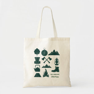 Tote Bag Camping Souvenir Personnalisé Campeurs