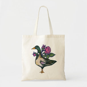 Tote Bag Canard colvert Amoureux de la nature Canards Art r