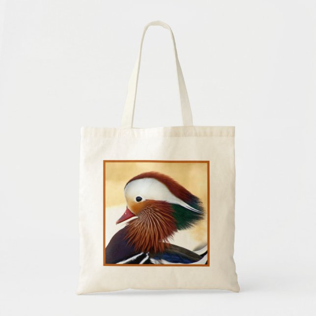 Tote Bag Canard de mandarine (Devant)