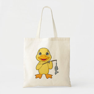 Tote Bag Canard de pêche de canard