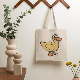 Tote Bag Canard jaune