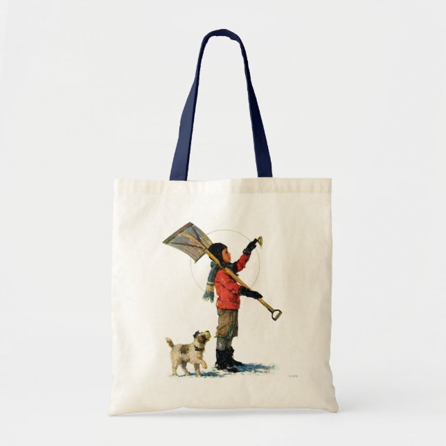 Tote Bag Canard souchet de neige (Devant)