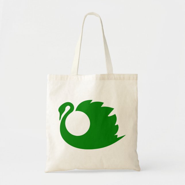 Tote Bag Canard vert (Devant)