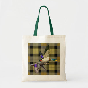 Tote Bag Canards Majards Sur Plaid