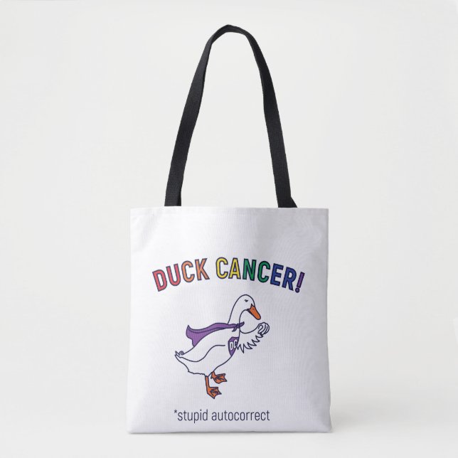 Tote Bag Cancer de canard (Devant)