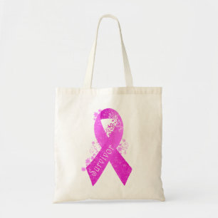 Tote Bag Cancer du sein Survivant Vintage