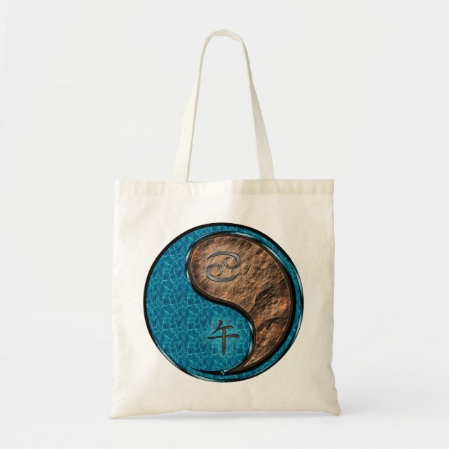 Tote Bag Cancer & Earth Horse (Devant)