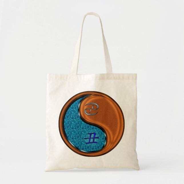 Tote Bag Cancer et ox de bois (Devant)