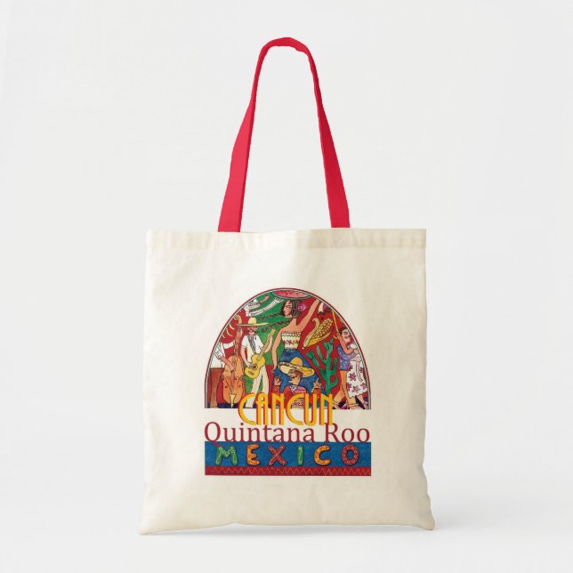 Tote Bag CANCUN Mexique (Devant)