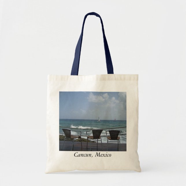 Tote Bag Cancun, Mexique (Devant)
