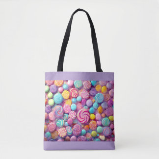 Tote Bag Candies du Colorful