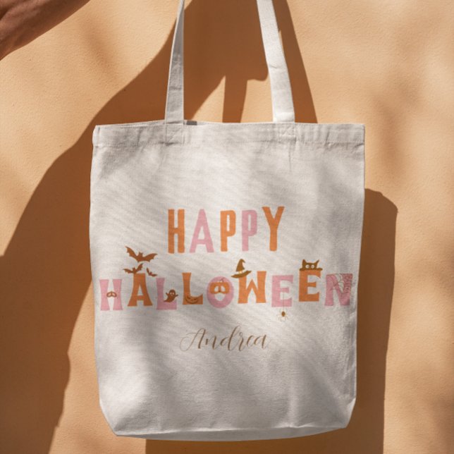 Tote Bag Candy d'Halloween rétro (Créateur téléchargé)