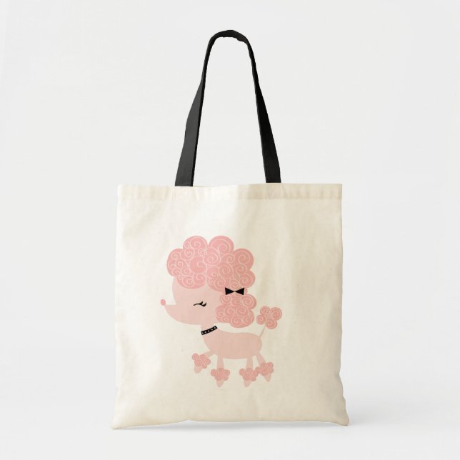 Tote Bag Caniche français (Devant)