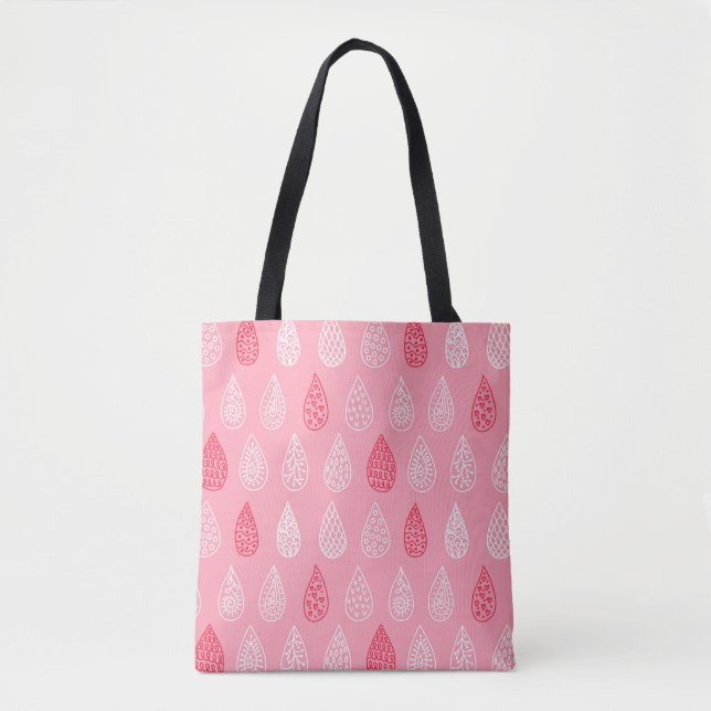Tote Bag Canicule : motif vintage (Devant)