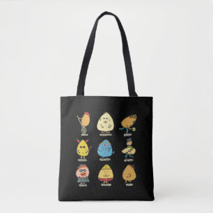 Tote Bag Canons à oeufs amusants