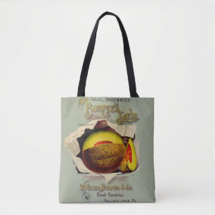 Tote Bag Cantaloupe Semences Publicité Art Antique