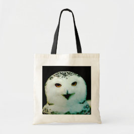 Tote Bag Canvas Budget Chouette Neige Fourre-tout