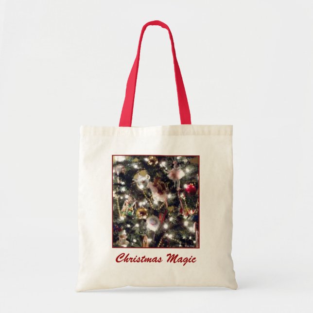 Tote Bag Canvas Budget 'Christmas Magic' Fourre-tout (Devant)