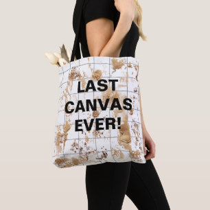 TOTE BAG CANVAS FOURRE-TOUT !