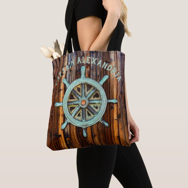 Tote Bag Capitaine Wheel (De près)