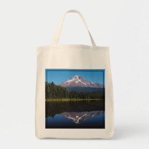 Tote Bag Capot de bâti reflété dans le lac