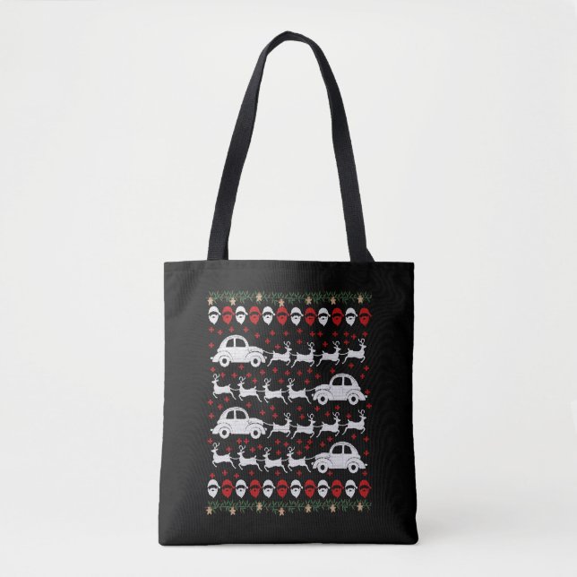 Tote Bag Car Christmas (Devant)