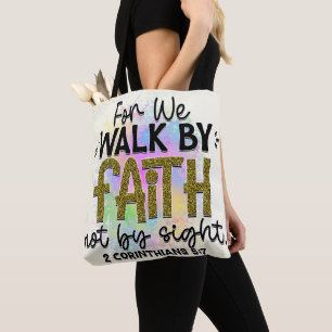 Tote Bag Car Nous Marchons Par La Foi Pas Par Vue