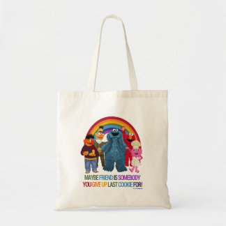 Tote Bag Caractères de rue Sésame | Citation d'amis