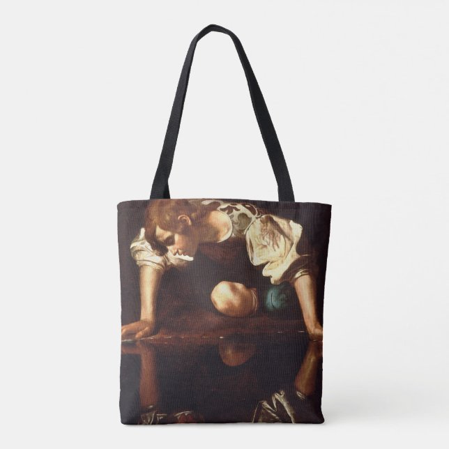 Tote Bag CARAVAGGIO - Narcisse 1598 (Dos)