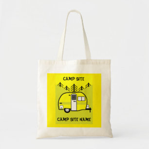 Tote Bag Caravan Cadeaux d'art Aimer Ma Caravane