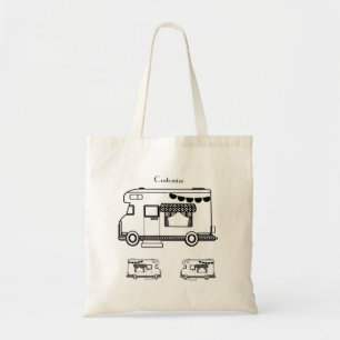 Tote Bag Caravane de camping RV Thunder_Cove