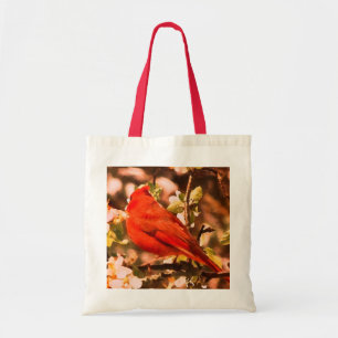 Tote Bag Cardinal en fleurs d'Apple