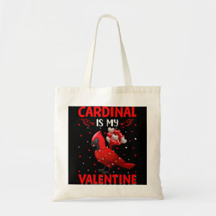 Tote Bag Cardinal Est Mon Coeur Valentin Aimer Cardinal Val