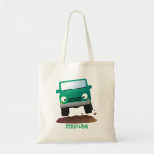Tote Bag Caricature de voiture 4 X4 hors route