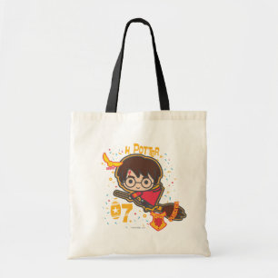 Tote Bag Caricature Harry Potter Quidditch Chercher