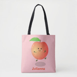 Tote Bag Caricature jaune pêche très agréable