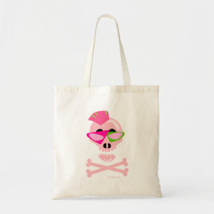 Tote Bag Caricature Punky Nouvelle Vague Crâne Halloween