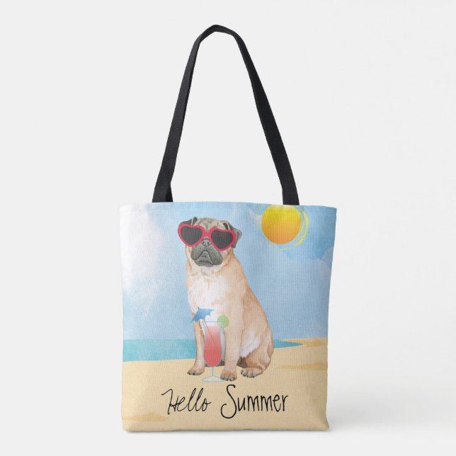 Tote Bag Carlin d'été (Dos)