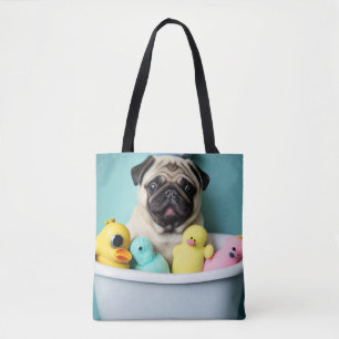 Tote Bag Carlin Paradise : Beauté de bain dans le bain à re