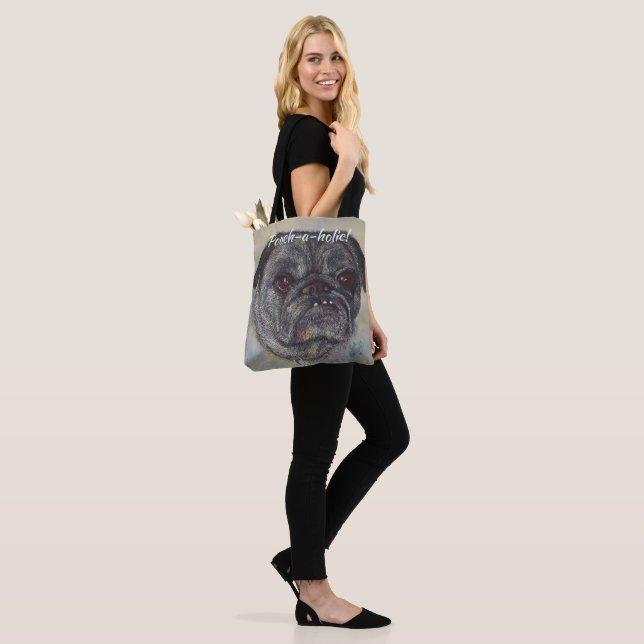 TOTE BAG CARLIN SUCRÉ ET CUIT (Sur le modèle)