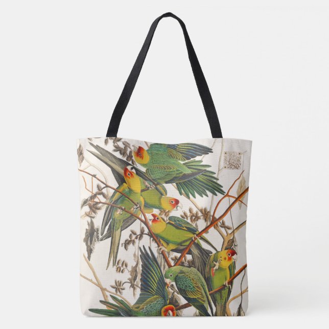 Tote Bag Carolina Parrots (Dos)