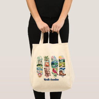 Tote Bag Caroline du Nord paysagère